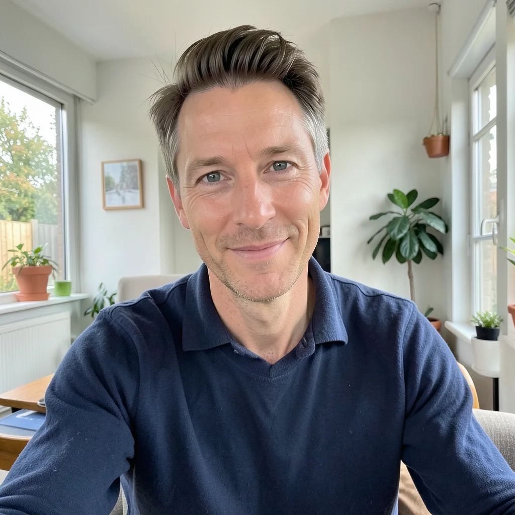 Portret van Pieter Jansen, expert in ademhalingsbescherming